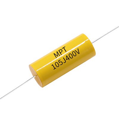 IGBT koruması için 105j400V eksenel kapasitörler